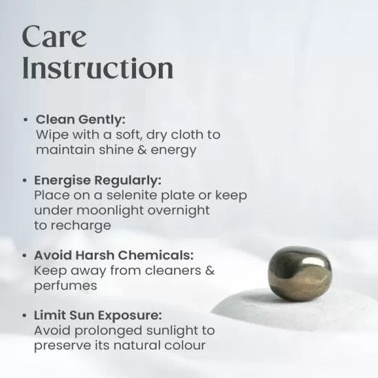 Natural Pyrite Stone for Wealth, Prosperity & Protection